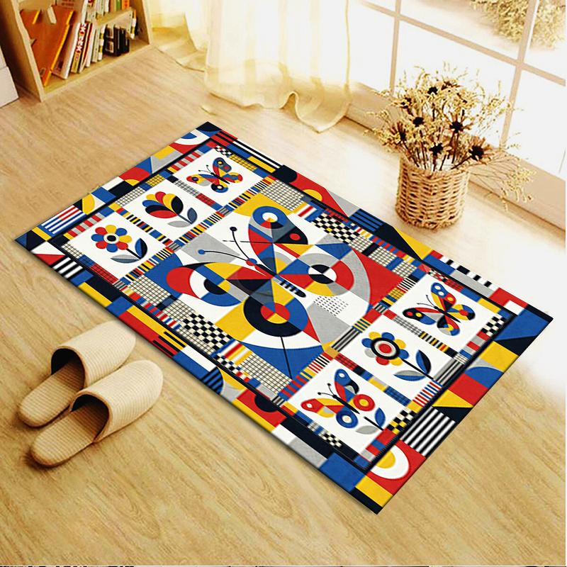 2025 New Modern Butterfly Carpet Rug for Living Room Bedroom Home Sofa Decoration,Kids play Non-slip Floor Mat73