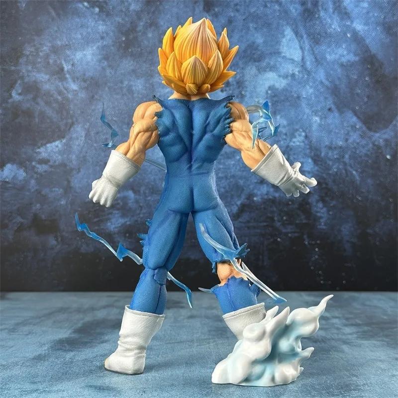 Dragon Ball Z Majin Vegeta Anime Figure Self-destruct Super Saiyan Action Figures Pvc Statue Figurine Model Toys Gift