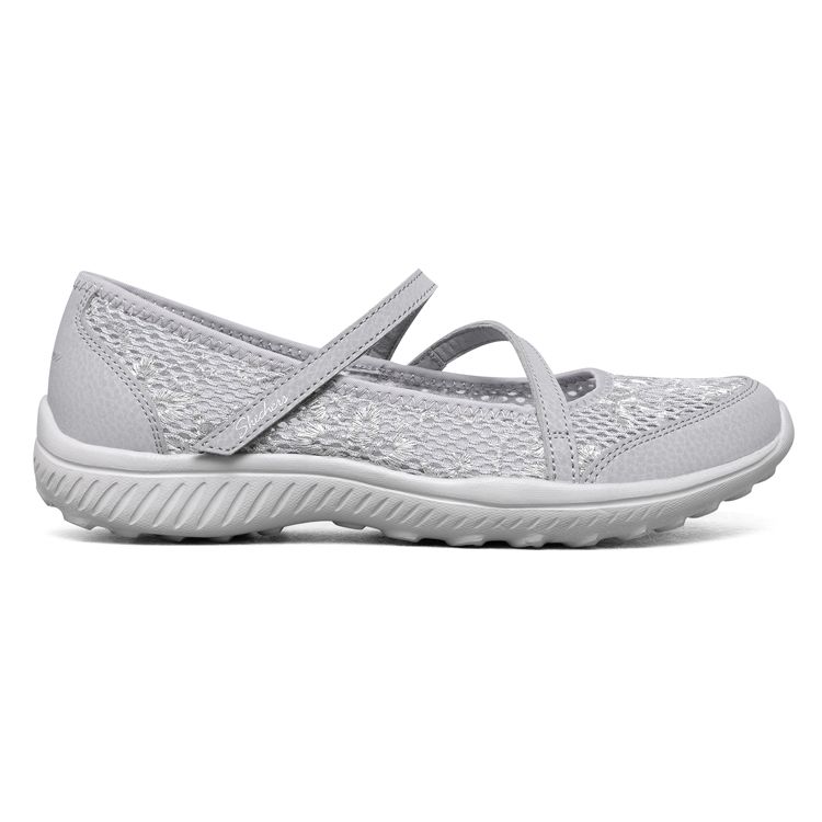Skechers Scarpe Piatte Casual da Donna Scarpe Piatte da Donna 100022-GRY