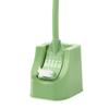 Toilet Brush Highly Efficient Wall Mounted Long Handle Ergonomic Toilet Bowl Brush Holder Set for