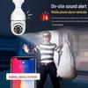 V380Pro Panoramic HD Smart Bulb Indoor Surveillance Camera