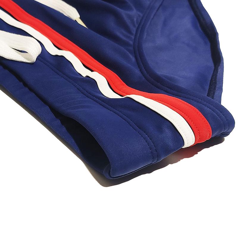 Men's Looped Swim Briefs Sexy Low Waist Bikini Swimsuit M-2XL Yellow