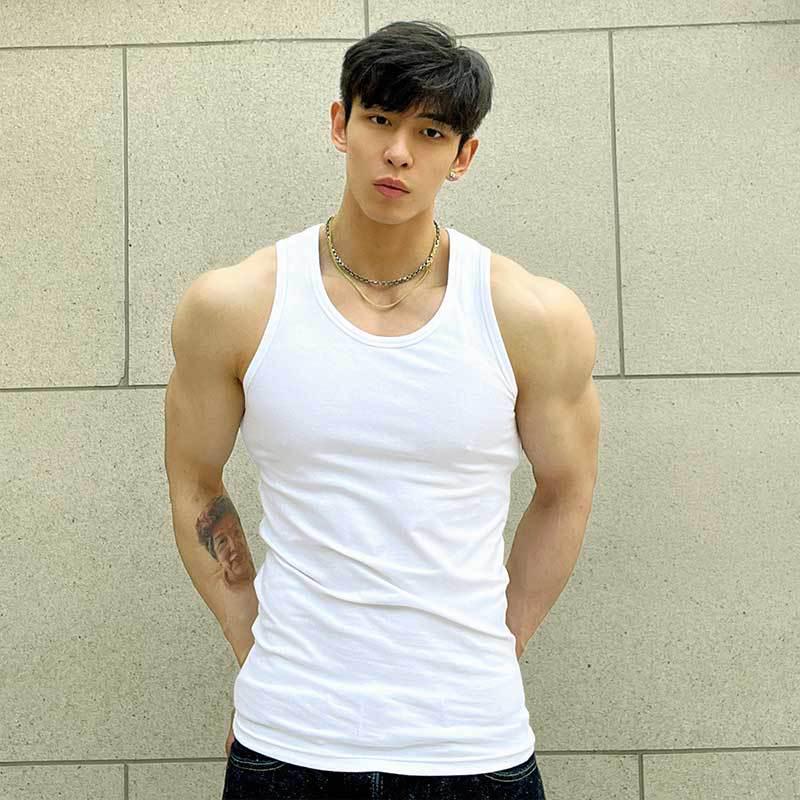 Men's Summer American-Style Breathable Lightweight Fitness Vest