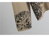Women's Ink Painting Knit Pullover & Wide-Leg Pants Set - Autumn/Winter Casual Two-Piece