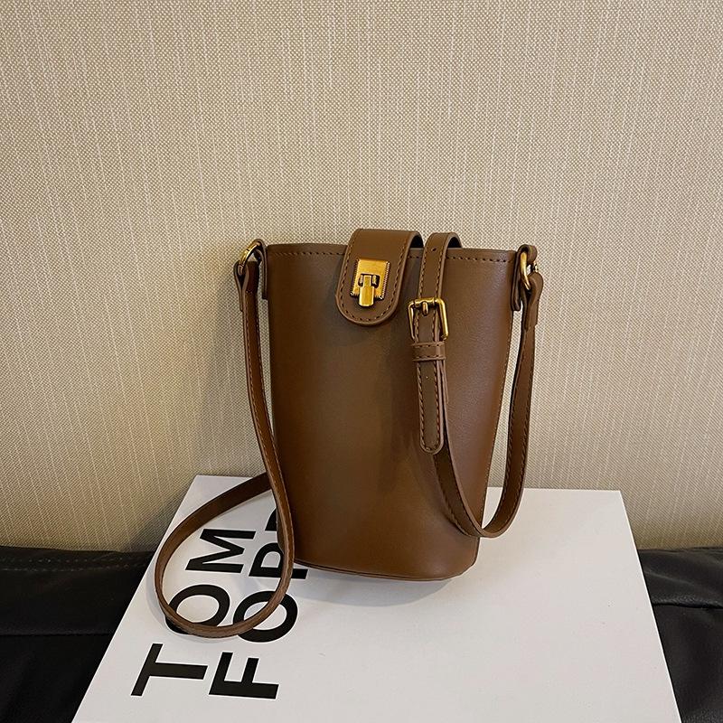 Damska Retro Matowa Torba Listonoszka - Casualowa Torba na Ramię Jesień/Zima