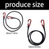 Elastic Strap with Hook Bungee Cord Heavy Duty Outdoor Elastic Bungee Strap for Luggage Roof Rack Tents Tarps