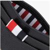 Thom Browne Pebble Grain Three Stripe Tab Punching Hector Card Case Uaw085a 001