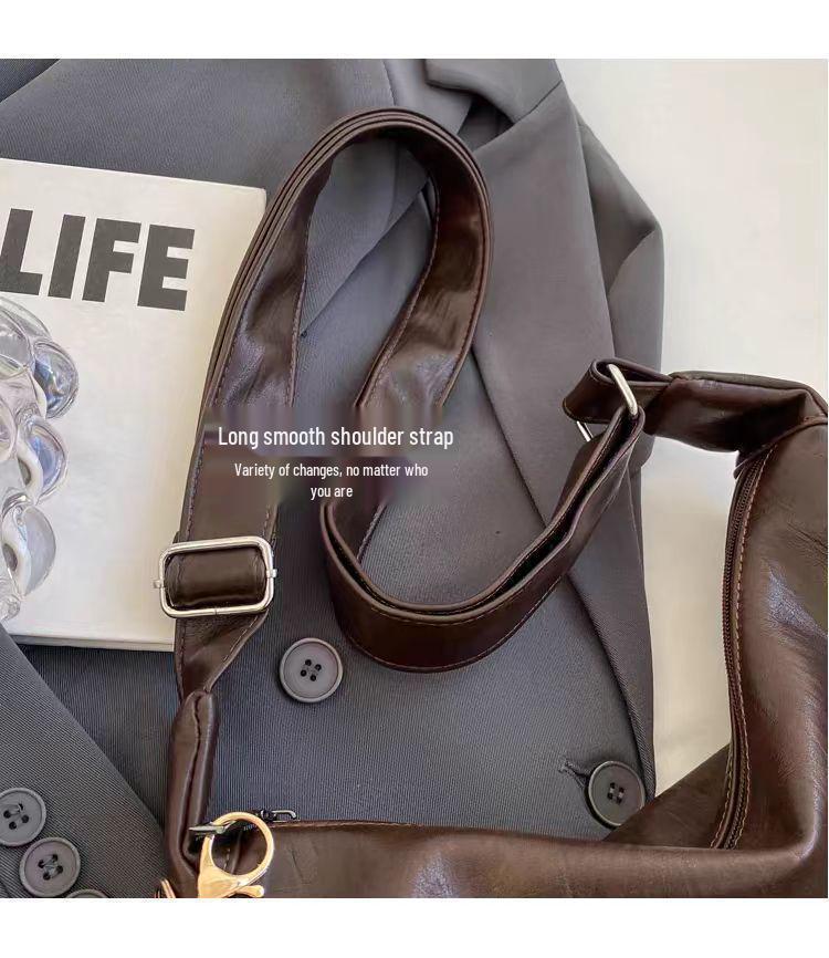 2025 Damen Vielseitige Umhängetasche mit großem Fassungsvermögen für Studentinnen und den lässigen Arbeitsweg