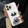 Rap Noun-J-Julien -Mari- Jul  Phone Case For iPhone 11 12 13 14 15 16Pro Max Plus white Sliver  Phone Cover