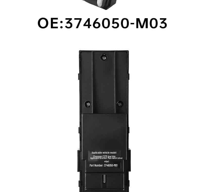 Changan CS75 High-End Driver's Side Window Switch 3746050-M03