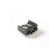Dual-Hole Makeup Pencil Sharpener with Lid for Lip Liner, Eyeliner, and Eyebrow Tools