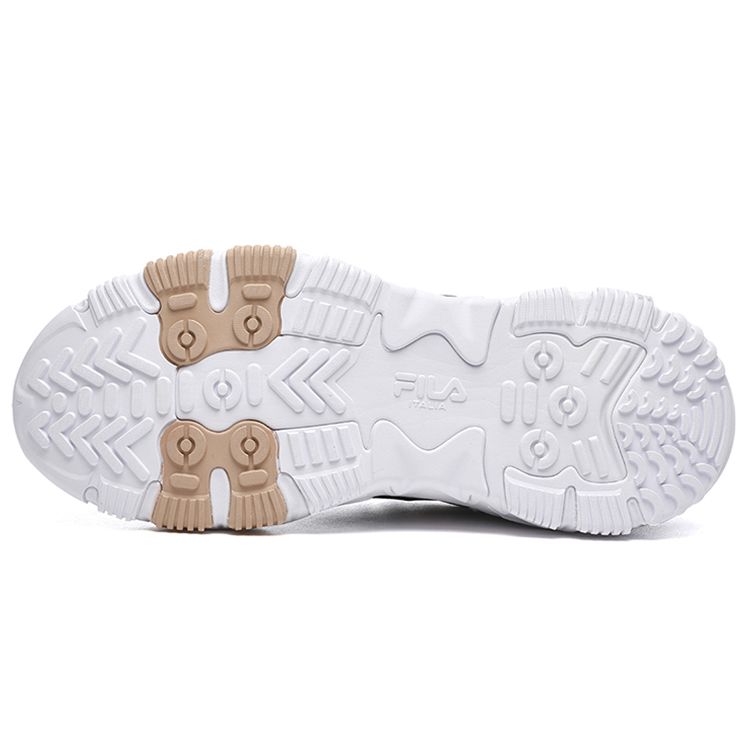 FILA Predator 2 Fabric Synthetic Leather Trendy Sports Low-Top Lifestyle Shoes Men sneakers Gray White F12M216132FNW