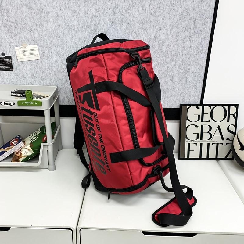 New Large-capacity Travel Bag Women's Short-distance Storage Duffel Bag Men's Dry and Wet Separation Sports Portable Shoulder Fitness Bag