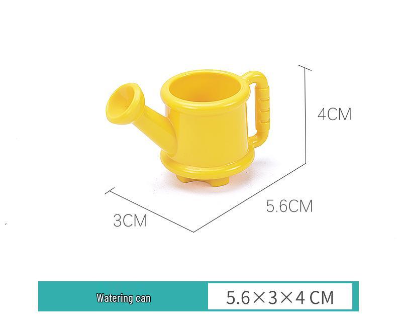 LEGO Duplo-Compatible Large Bricks: Kitchen, Bathroom, Furniture & Food Play Accessories for Children's Building Toys