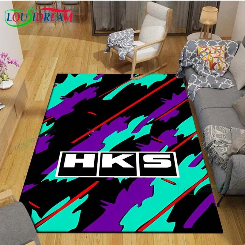 Fashion H-HKS  logo Printed  Carpets Living Room Anti-Skid Area Rug Kids Bedroom Mats Yoga Mat Large Carpet Decor