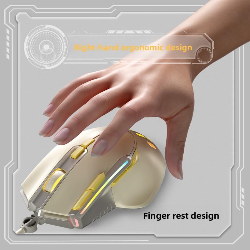 E-sports Wired G3 Mechanical Optical Mouse Business Office Game Notebook Desktop USB Mouse