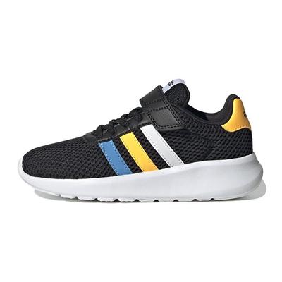Neo Lite Racer 3.0 Mesh Slip-Resistant Shock Absorbing Durable Low-Top Casual Shoes Kids Sneakers Black HP5799