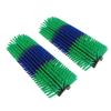 Two Livestock Scratch Cattle Scratcher for Itching Horse and Cow Scratcher Full Massage Animal Back Scratch Brush Brushes, Relief, Brush, (Green)