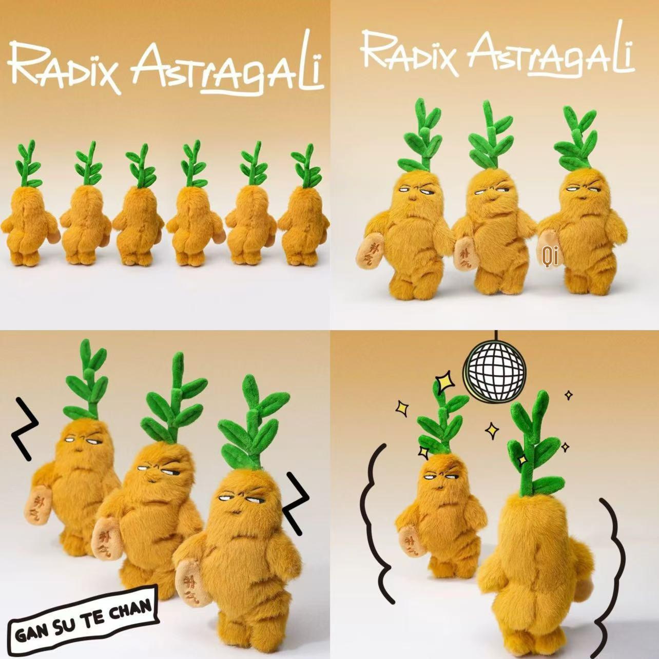 

Gansu Museum Cultural Astragalus Plush Keychain Souvenir Gift 24cm