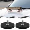 2PCS 43mm M6 Bolt Magnetic Base Mount Bracket Clamp LED Work Light Bar Holder SUV Offroad