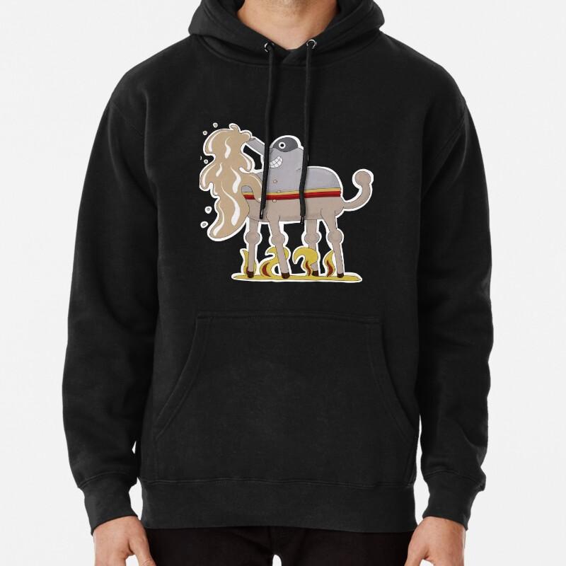 

Пуловер с капюшоном Teapot Monster