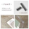 INS Transparent Acrylic Picture Frame Poster Tag Display Wedding Photo Holder Desktop Wall Decor Porta Retrato