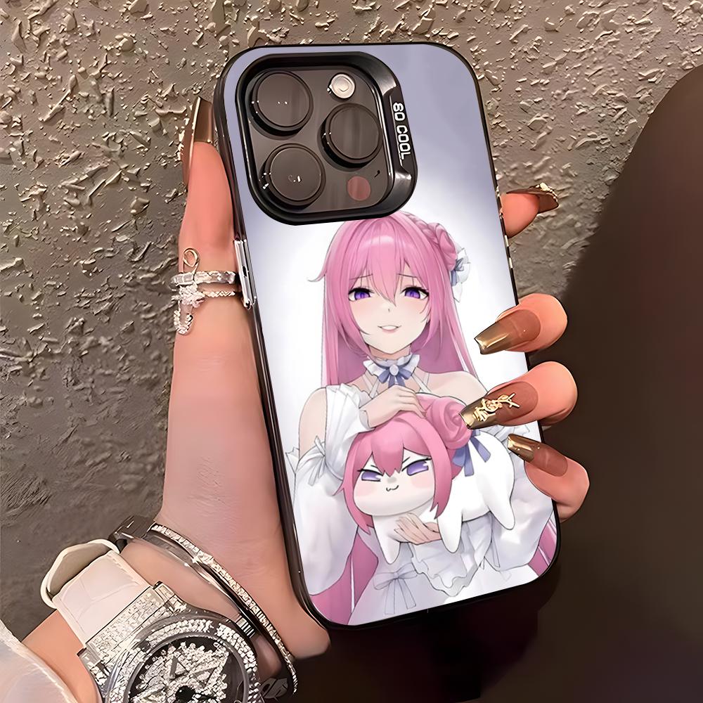 N-NIKKES Doro Handyhülle Für IPhone17 Air 16 15 14 Plus 13 12 11 Pro XS Max Silber Schwarz Bumper Case