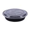 Handun 1.5L Round Disposable Food Containers with High Lids