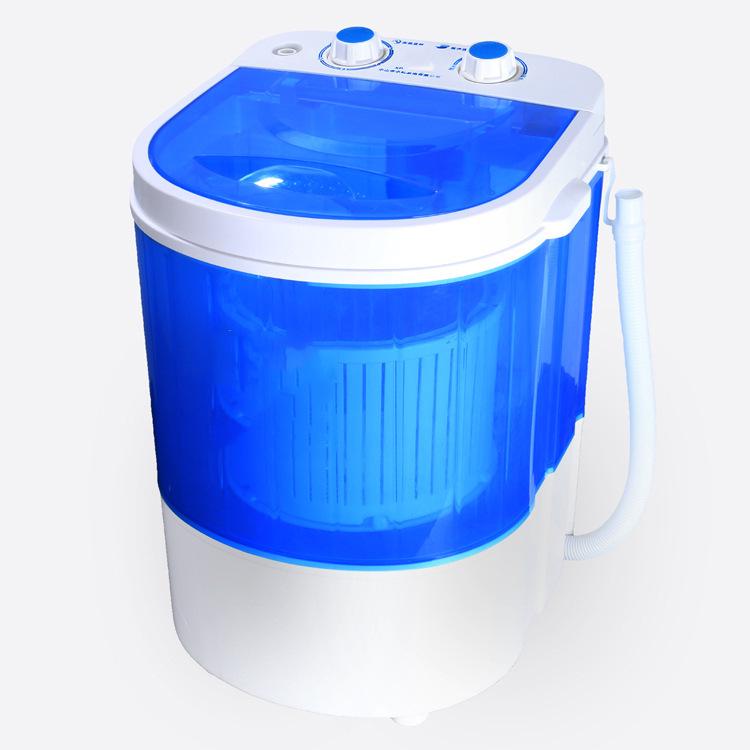 Compact Semi-Automatic Washing Machine with Spin-Dryer for Socks, Children's & Baby Clothes