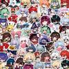 100 PEZZI Honkai: Adesivi Star Rail Anime Gioco Cartoni Animati Decalcomanie Adesivo Giocattoli per Bambini per Fai da Te Valigia Telefono Chitarra Laptop Motocicletta