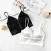 Sexy Women Sexy Strap Silk Smooth Plunge Bralette Bra Brassiere Push Up Bras