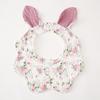 Baby Cotton Bib Cartoon Rabbit Ears Feeding Towel Water Absorbent Saliva Towel Newborns Burp Cloth for Boy Girls Accessories