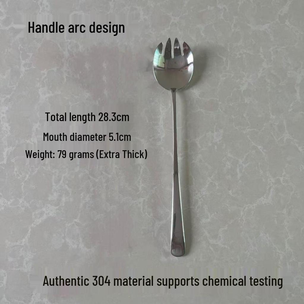 Stainless Steel Long-Handle Buffet and Rice Cooker Serving Spoon