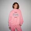 Autumn Women's European Size Loose Heavyweight Mid-High Neck Hoodie