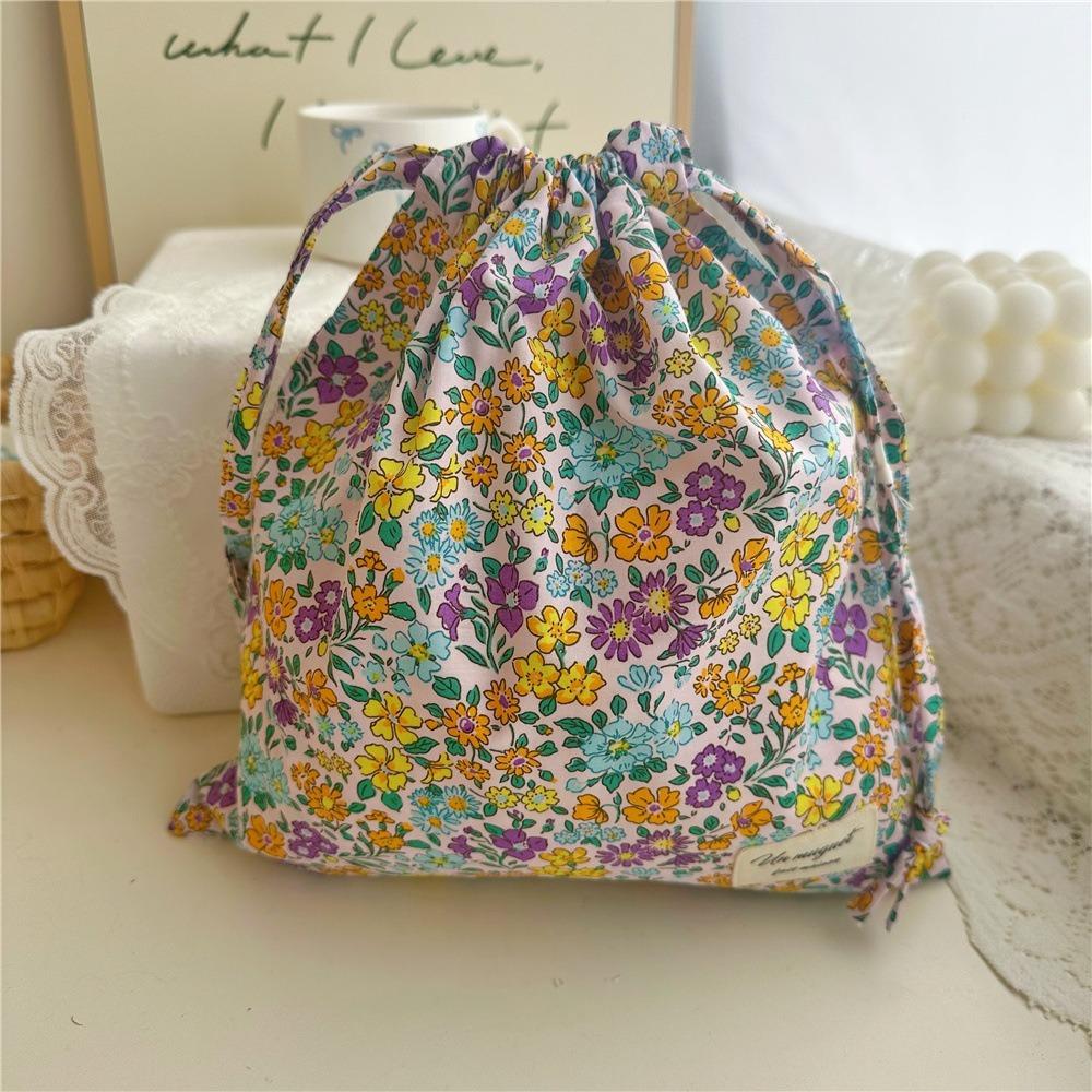 Underwear Clothing Underwear Drawstring Bags Cotton Cosmetic Bags Portable Storage Bag  Travel