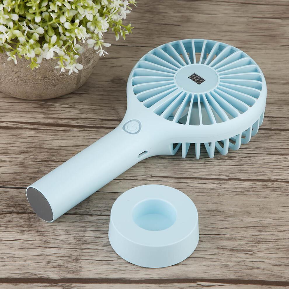 USB Rechargeable Personal Fan, Mini Handheld Fan with Ergonomic Design for Low Power Consumption, Battery Operated Portable Fan for Travel Size