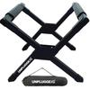 Foldable Aluminum Cooler Box Stand with Storage Compact and Toolbox Universal Cooler Box UNPLUGGED CP KUROS by Unplugged Camping Bag, Black,