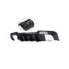 For Bmw F10 F11 CS Style Rear Diffuser Bumper Lip Carbon Fiber Look Auto Body Kit 2011 2012 2013 2014 2015 2016 Rear Bumper