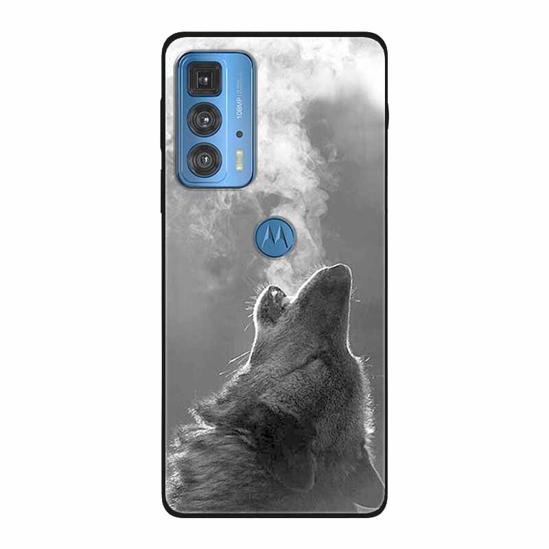 Dla Motorola Moto Edge 20 Pro Lite 5G Case odporny na wstrząsy miękki silikon TPU tylna pokrywa dla Moto Edge20 Fusion Pro etui na telefony śliczne