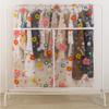 Sun Flower Transparen Dust Cover With Zipper Wardrobe Dust Cover Cloth Coat Suit Storage Bag Student Dormitory Storage Supplies