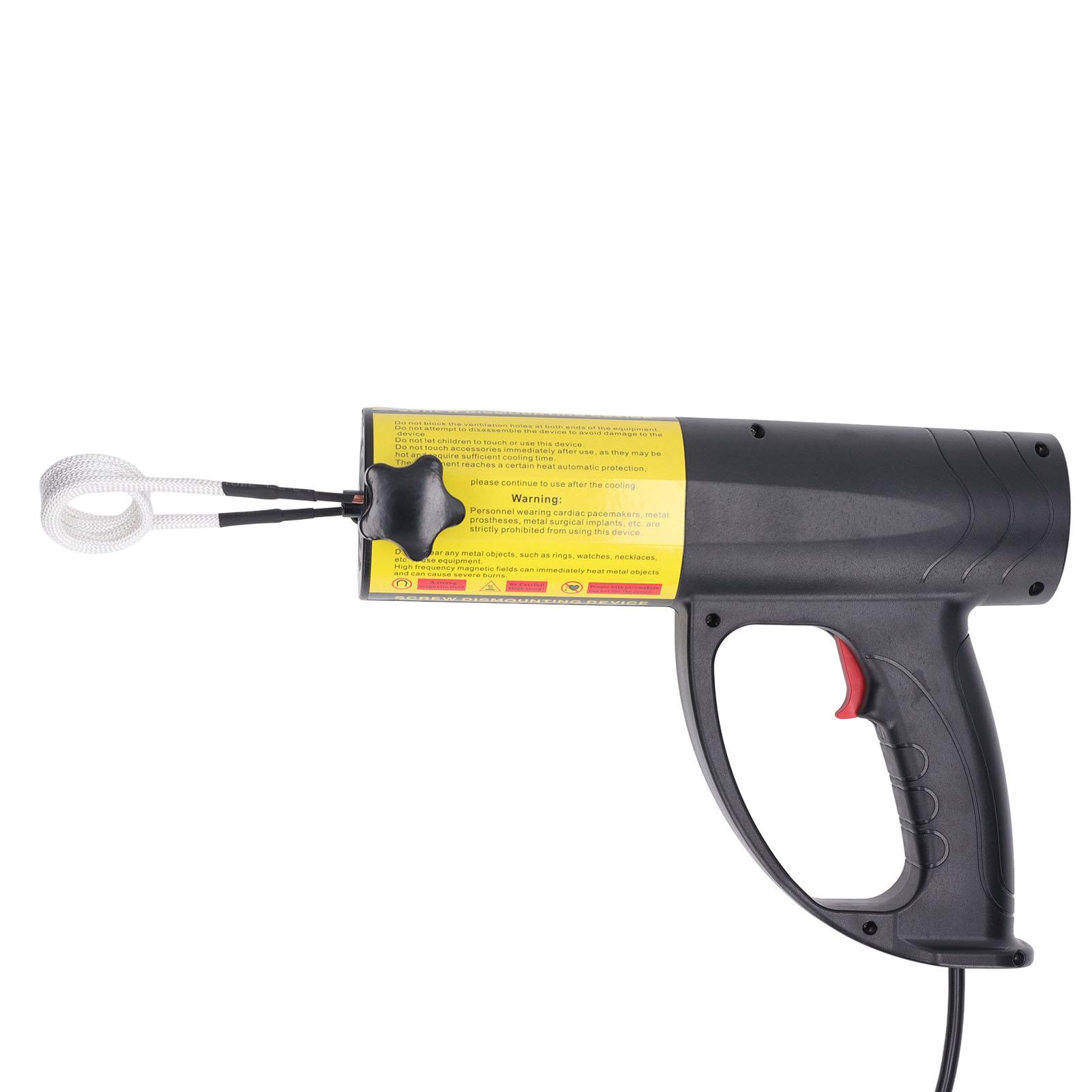 

Комплект магнитно-индукционного нагревателя FH 1500 Ручной автомобильный беспламенный нагревательный инструмент с 8 катушками