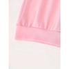 Kids Unisex Pink Crewneck Sweatshirt, Cute Heart Arrow Cartoon 67 Six Seven Print Long Sleeve Pullover, Soft Fleece Sweatshirts for Boys Girls Ages 4+