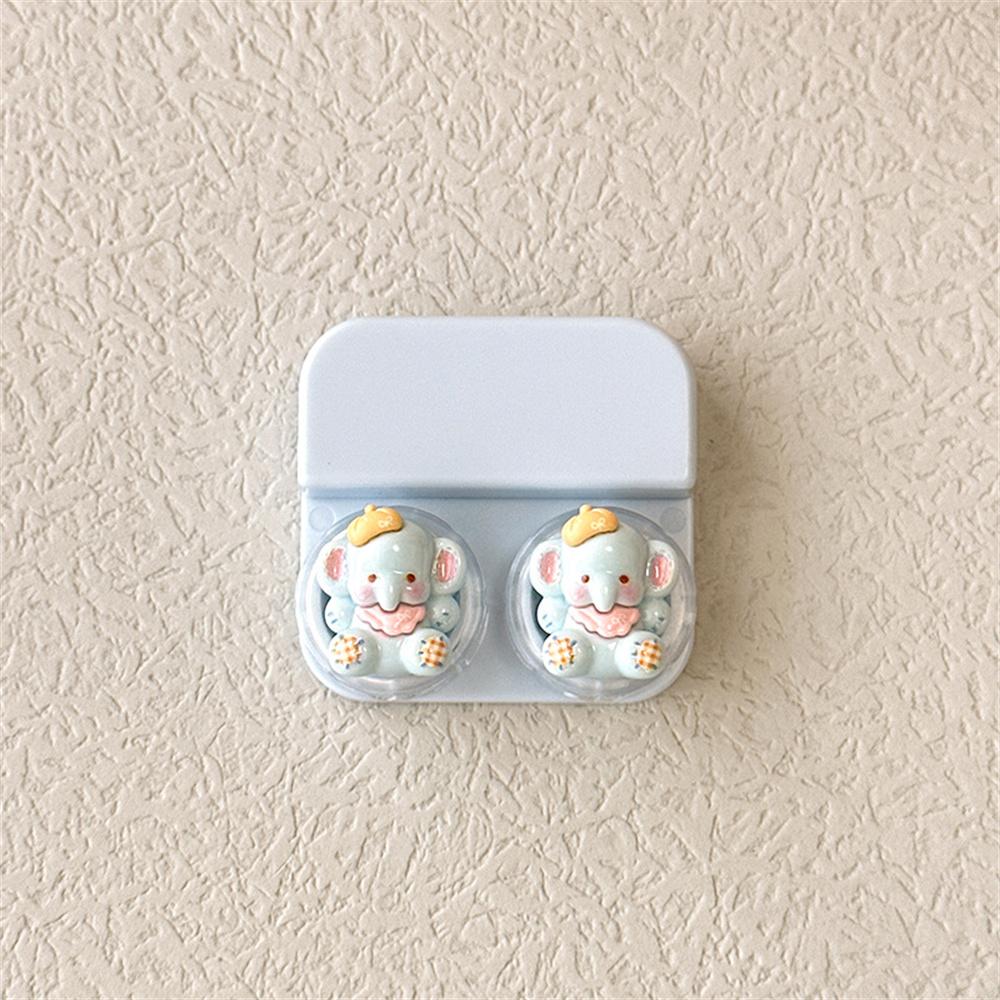 Lade Lens Case Innovatieve Abs Contactlens Case Draagbare Contactlens Case Trendy Voor Thuis Tas Zak