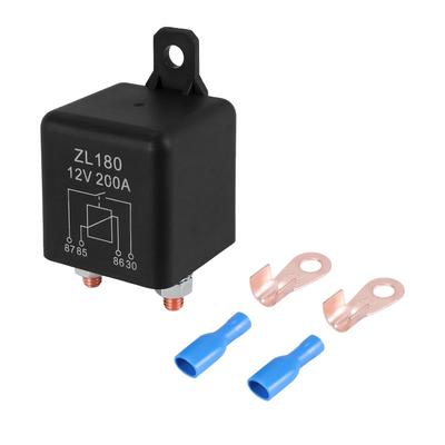 Releu M63K-12V 200A Mașină Camion Motor Automobil Bărcuță Demaror Mașină Rezistent Încărcare Split ZL180 Cu Amprentă cu 2 Pini + 2 Terminale