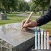 Wasserdichter Grabstein-Markierstift Professioneller Reparatur-Dekorationsstift Farbwiederherstellung