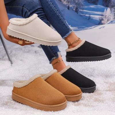 Couple Cotton Shoes 2026 Winter New Thicken Warm Women Home Slippers Lightweight Comfortable Non Slip Men's Outdoor Casual Shoes