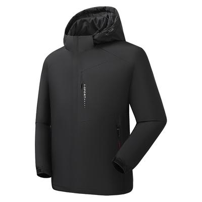 New Velvet Padded Jacket Outdoor Mountaineering Clothes Windproof Waterproof Jacket Warm Cotton-padded Coat