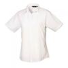 Premier Womens/Ladies Plain Poplin Blouse