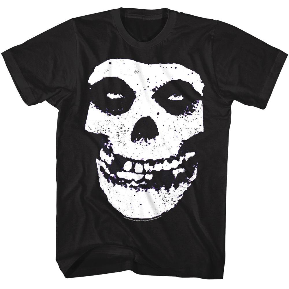 Misfits Skull Men T Shirt Punk Rock Band Concert Tour Merch L