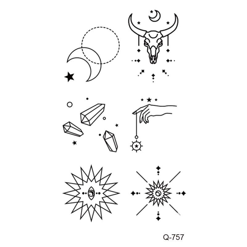 Waterproof Harajuku Korean Tattoo Decal Stickers